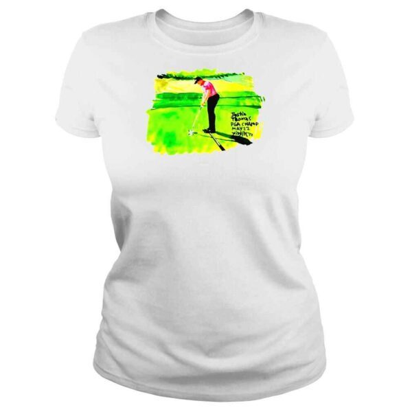 Justin Thomas Champions PGA Championship 2022 TShirt - Image 3