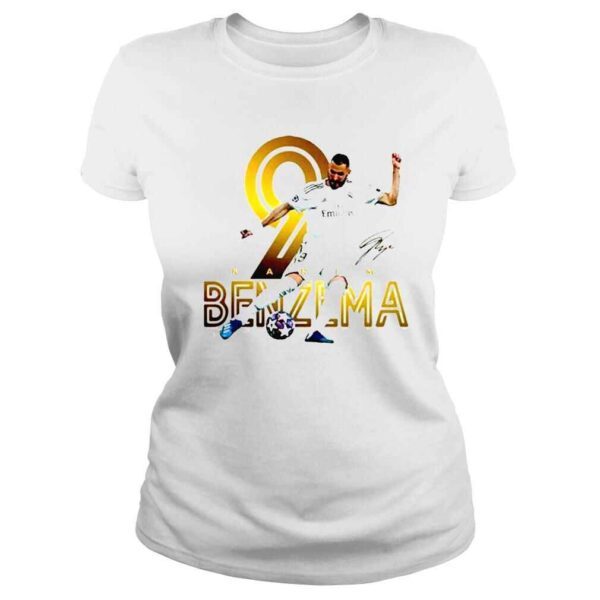 Karim benzema real madrid win champions league 20212022 shirt - Image 3