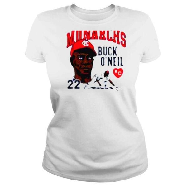 Kc Monarch Buck O’neil shirt - Image 3