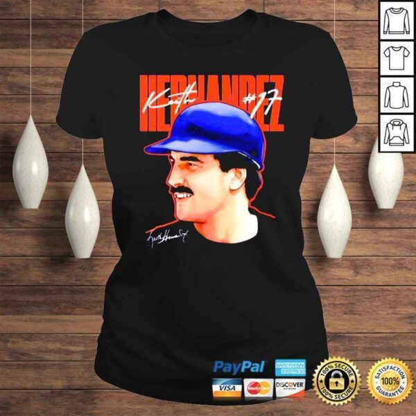 Keith Hernandez New York Mets Profile signature shirt - Image 3