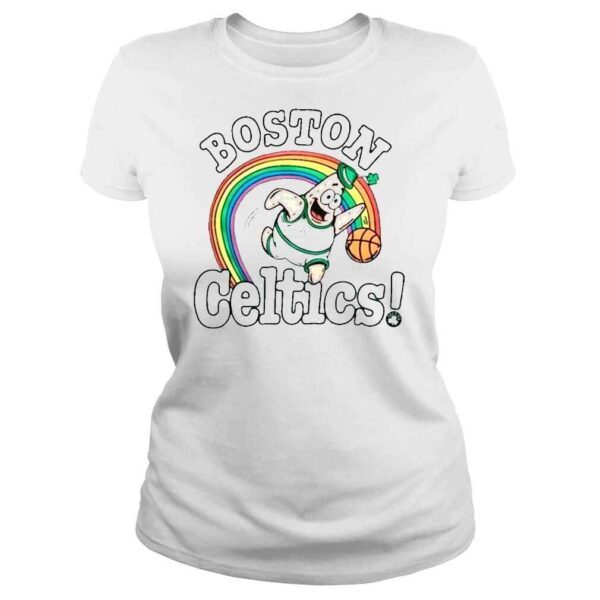 Kelly Boston Celtics Spongebob Collab TShirt - Image 3