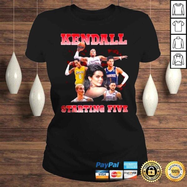 Kendall Starting Five T Shirt - Image 3