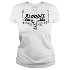 ClassicLadies Kerith Burke The Warriors Finals Gold Blooded 2022 Finals TShirt