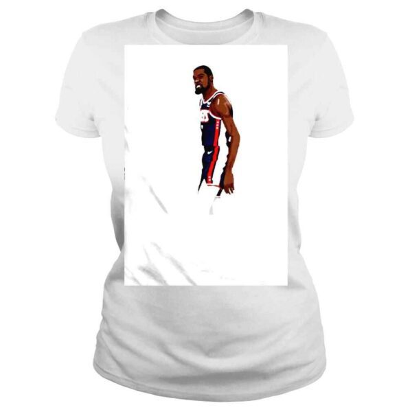 Kevin Durant basketball cartoon shirt - Image 3