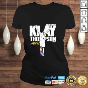 ClassicLadies Klay Thompson Golden State Basketball signature s vneck tshirt