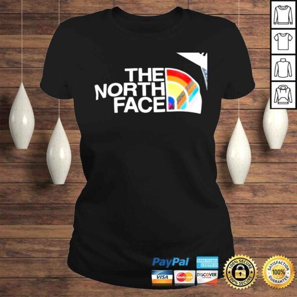 LGBT The North Face Pride logo shirt - Image 3