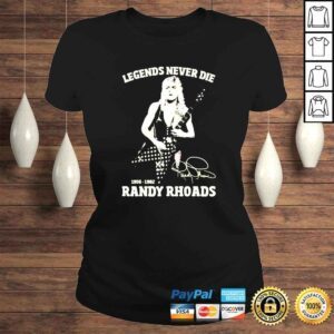 ClassicLadies Legends Never Die 19561982 Randy Rhoads singature shirt