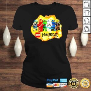 ClassicLadies Lego Ninjago Ninja Group shot shirt