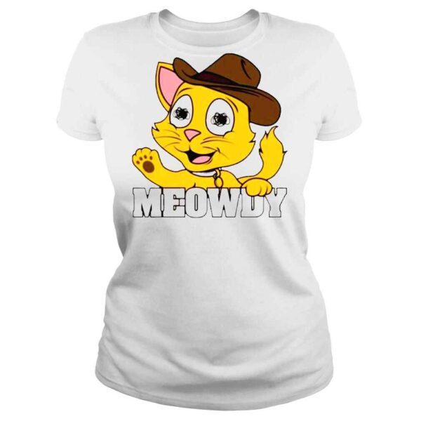 Leigh Mcnasty Merch Meowdy T Shirt - Image 3