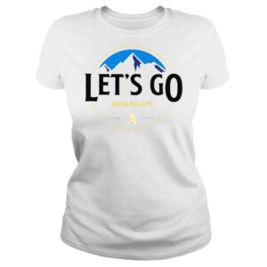 ClassicLadies Lets go Brandon brewed in FJB Busch Beer logo shirt