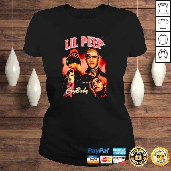 Lil Peep Vintage 90s Bootleg Raptee Shirt - Image 3