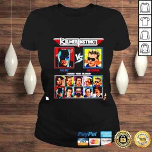 ClassicLadies Lilmer Instinct The Bat Vs The Iceman Choose Your Kilmer shirt