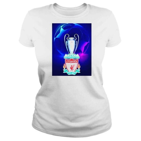 Liverpool Champions Paris UEFA Champions League 2022 TShirt - Image 3