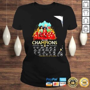 ClassicLadies Liverpool FC FA Cup Champions 2021 2022 signatures youll never walk alone shirt