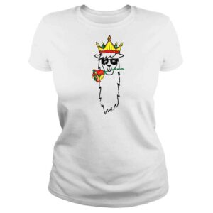 ClassicLadies Llama Flower Juneteenth Cute Melanin Pride African TShirt