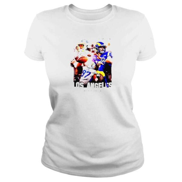 Los Angeles Battle Chargers vs Rams Tshirt - Image 3