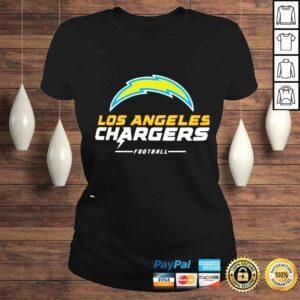 ClassicLadies Los Angeles Chargers Team Lockup Logo shirt