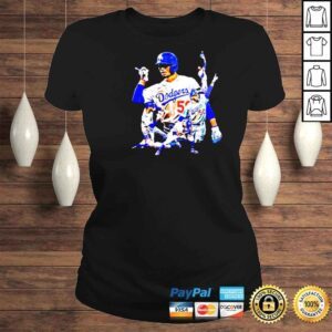 ClassicLadies Los Angeles Dodgers Mookie Betts Logo 2021 Baseball shirt