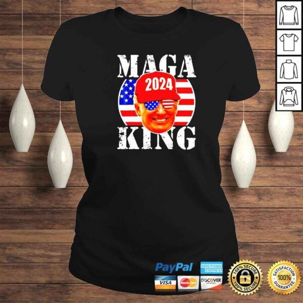 MAGA King 2024 Trump Republicans US Flag Anti Biden 2022 Shirt - Image 3