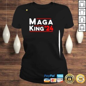 ClassicLadies MAGA King 2024 Ultra MAGA Republican Patriotic Shirt