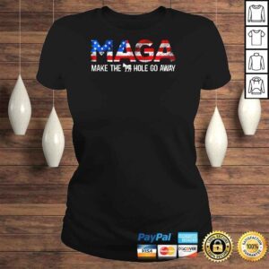 ClassicLadies MAGA Make The Ashole Go Away US Flag Shirt