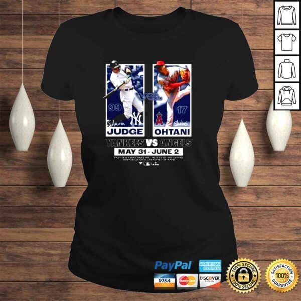 MLB Aaron Judge vs Shohei Ohtani Fanatics Branded Shirt - Image 3