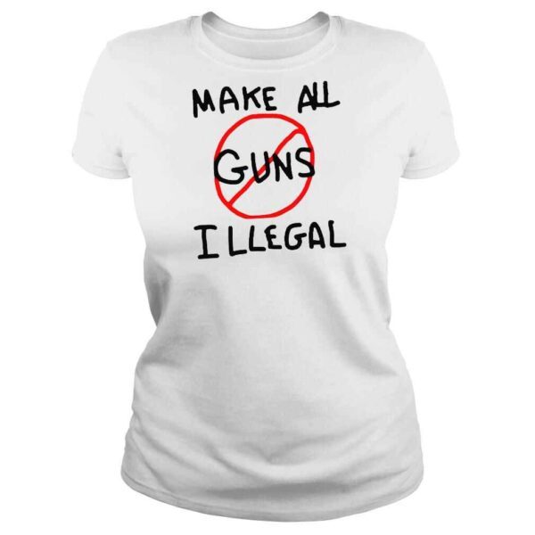 Make all guns illegal end gun violence pray for uvalde shirt - Image 3