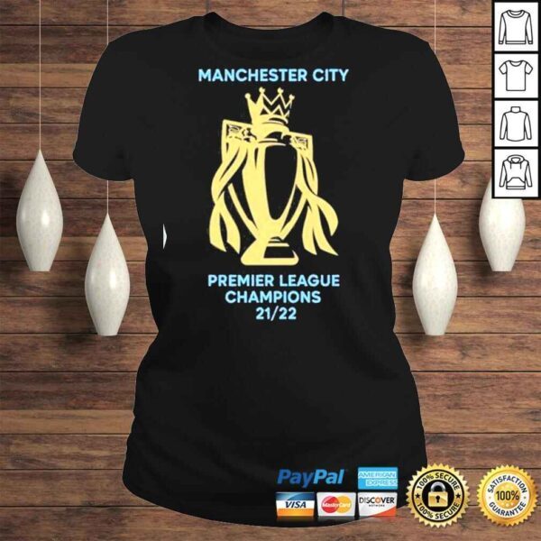 Manchester City Champions premier league Winners 21 22 Shirt - Image 3