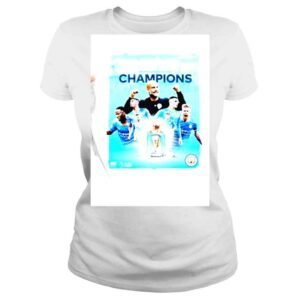 ClassicLadies Manchester City FC Win Premier League 2021 2022 Champions shirt