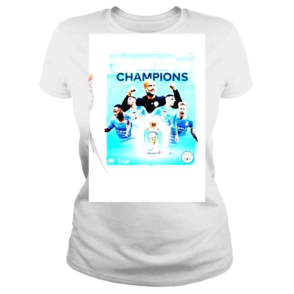 Manchester City FC Win Premier League 2021 2022 Champions shirt - Image 3