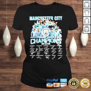 ClassicLadies Manchester City Premier League Champions 2022 shirt