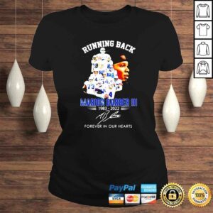 ClassicLadies Marion Barber Iii 10832022 Running Back Forever In Our Hearts Signature shirt