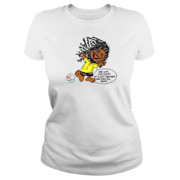 Marley Gratenuts one love one heart lets get together shirt - Image 3