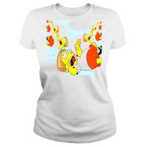 ClassicLadies Martins Nightmare The Simpsons 90s Cartoon TShirt