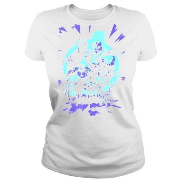 Marvel Avengers Endgame Super Heroes vs Thanos T Shirt - Image 3