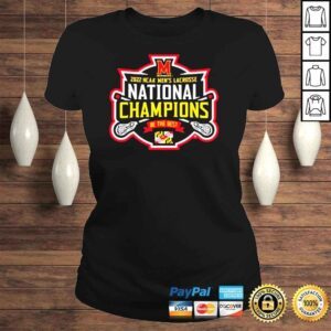 ClassicLadies Maryland Terrapins 2022 NCAA Mens Lacrosse National Champions Logo TShirt Be the Best