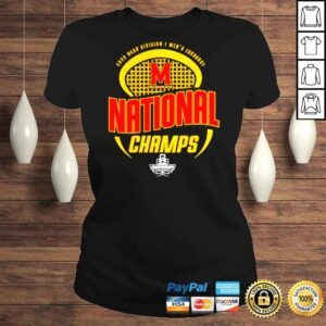 ClassicLadies Maryland Terrapins 2022 NCAA Mens Lacrosse National Champions T Shirt