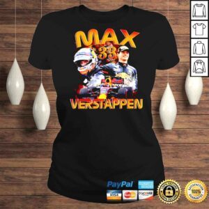 ClassicLadies Max Verstappen Racing 90s Bull F1 TShirt