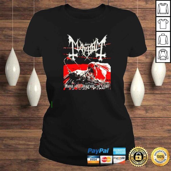 Mayhem Grand Declaration of War shirt - Image 3