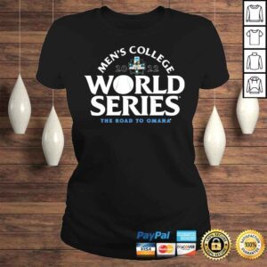 ClassicLadies Mens College 2022 World Series the road to Omaha shirt