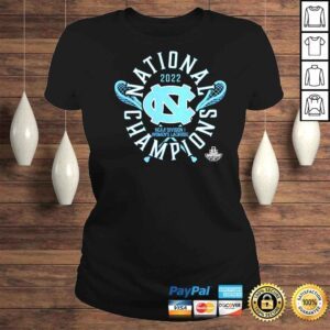 ClassicLadies Mens North Carolina Tar Heels 2022 NCAA Womens Lacrosse National Champions Tshirt