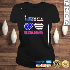 ClassicLadies Merica Glass Ultra Maga shirt