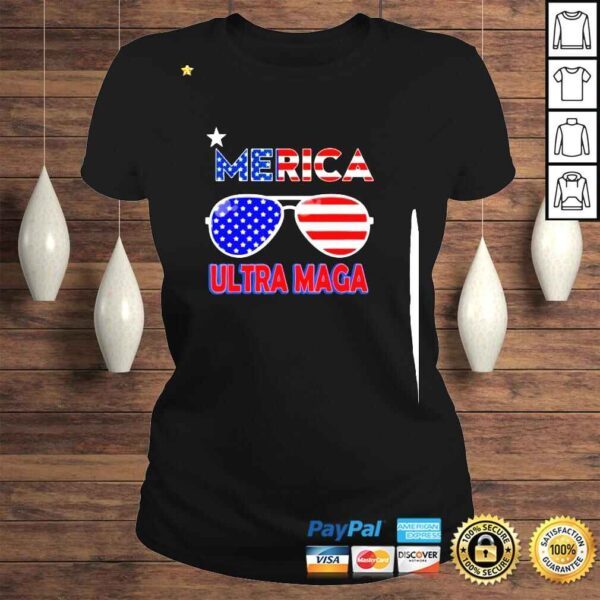 Merica Glass Ultra Maga shirt - Image 3