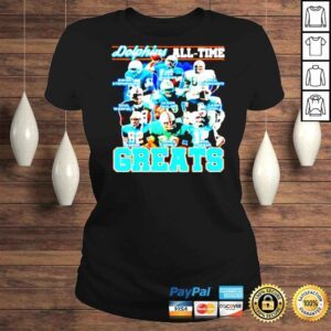 ClassicLadies Miami Dolphins All Time Greats Composite TShirt