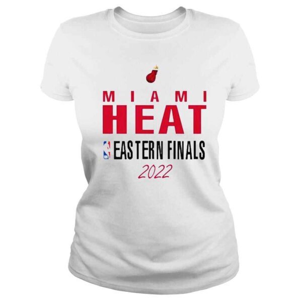 Miami Heat 2022 Ecf Eastern Finals T Shirt - Image 3