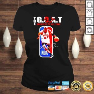 ClassicLadies Michael Jordan The Greatest Of All Time Signature shirt