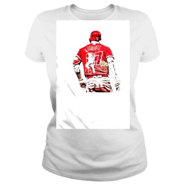 Mike Trout Los Angeles 27 baseball art shirt - Image 3