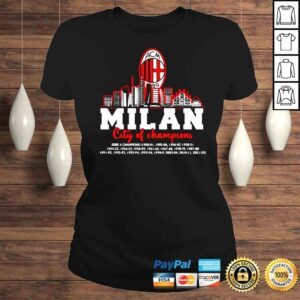 ClassicLadies Milan City of Champions shirt