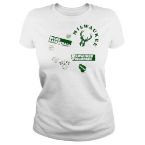 ClassicLadies Milwaukee Bucks Run the Mil Street Collective shirt