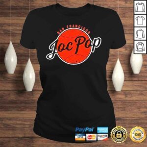 ClassicLadies Mlb joc pederson san francisco joc pop shirt